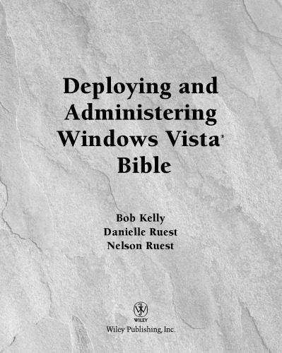خرید و دانلود نسخه کامل کتاب Deploying and Administering Windows Vista Bible