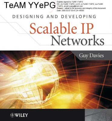 خرید و دانلود نسخه کامل کتاب Designing and Developing Scalable IP Networks