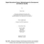 خرید و دانلود نسخه کامل کتاب Digital Educational Games: Methodologies for Development and Software Quality