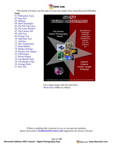 خرید و دانلود نسخه کامل کتاب Digital Photography Flyer (using Microsoft Publisher)_687c8b99d0aa5.jpeg خرید و دانلود نسخه کامل کتاب Digital Photography Flyer (using Microsoft Publisher)