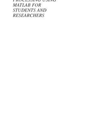 خرید و دانلود نسخه کامل کتاب Digital Signal Processing Using MATLAB for Students and Researchers