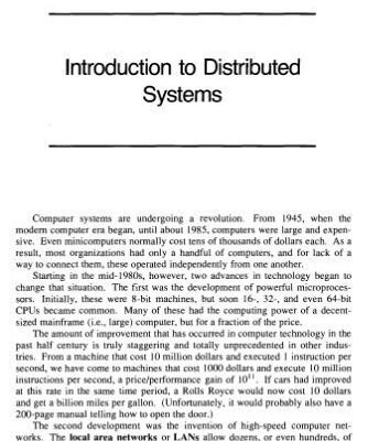 خرید و دانلود نسخه کامل کتاب Distributed Operating Systems