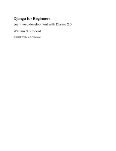 خرید و دانلود نسخه کامل کتاب Django for Beginners: Learn Web Development with Django 2.0_6884eeed16c53.jpeg خرید و دانلود نسخه کامل کتاب Django for Beginners: Learn Web Development with Django 2.0