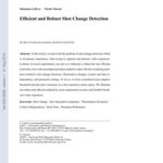 خرید و دانلود نسخه کامل کتاب Efficient and Robust Shot Change Detection