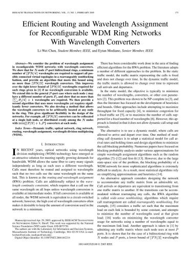 خرید و دانلود نسخه کامل کتاب Efficient Routing and Wavelength Assignment for Reconfigurable WDM Ring Networks With Wavelength Converters_6881ce673d917.jpeg خرید و دانلود نسخه کامل کتاب Efficient Routing and Wavelength Assignment for Reconfigurable WDM Ring Networks With Wavelength Converters