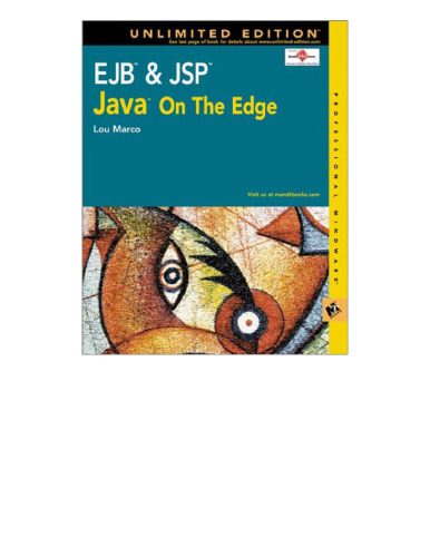 خرید و دانلود نسخه کامل کتاب EJB & JSP Java on the edge_687884514fb9d.jpeg خرید و دانلود نسخه کامل کتاب EJB & JSP Java on the edge