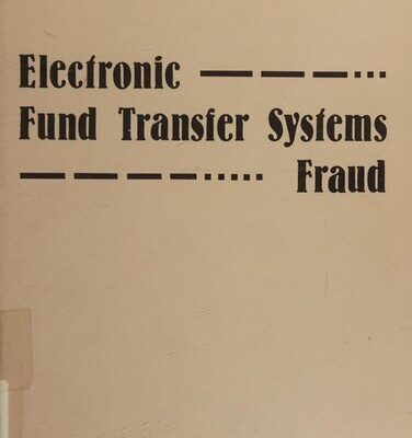 خرید و دانلود نسخه کامل کتاب Electronic Fund Transfer Systems Fraud