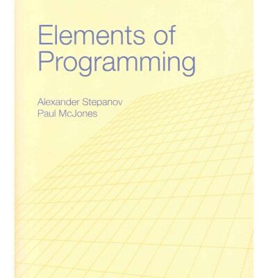 خرید و دانلود نسخه کامل کتاب Elements of Programming