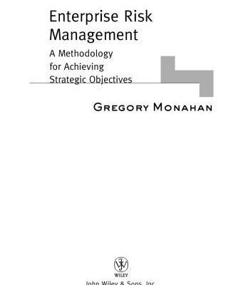 خرید و دانلود نسخه کامل کتاب Enterprise Risk Management: A Methodology for Achieving Strategic Objectives (Wiley and SAS Business Series)