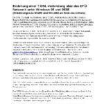 خرید و دانلود نسخه کامل کتاب Erstellung einer T-DSL-Verbindung über das DFÜ-Netzwerk unter Windows 98 und 98SE
