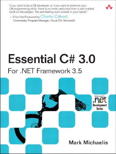 خرید و دانلود نسخه کامل کتاب Essential C# 3.0 For .NET Framework 3.5_687409720ba3e.jpeg خرید و دانلود نسخه کامل کتاب Essential C# 3.0 For .NET Framework 3.5
