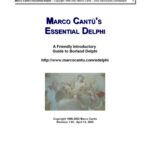 خرید و دانلود نسخه کامل کتاب Essential Delphi