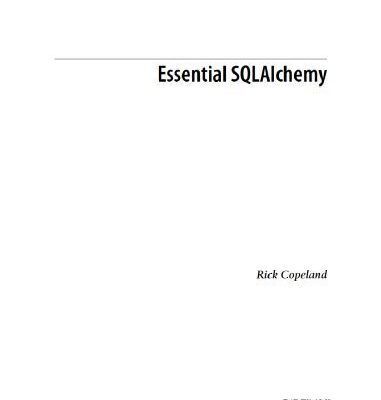 خرید و دانلود نسخه کامل کتاب Essential SQL AIchemy