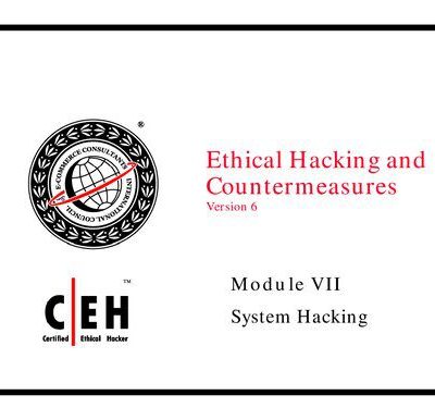 خرید و دانلود نسخه کامل کتاب Ethical Hacking and Countermeasures