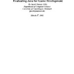 خرید و دانلود نسخه کامل کتاب Evaluating Java for Game Development