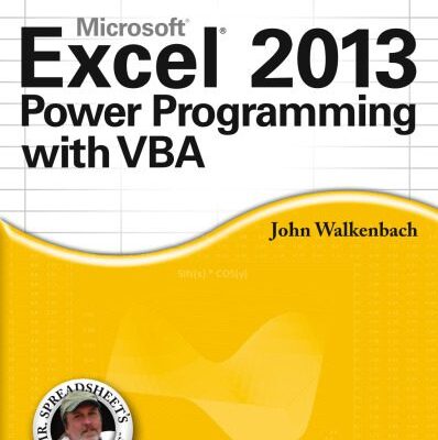 خرید و دانلود نسخه کامل کتاب Excel 2013 Power Programming with VBA