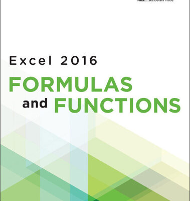 خرید و دانلود نسخه کامل کتاب Excel 2016 Formulas and Functions