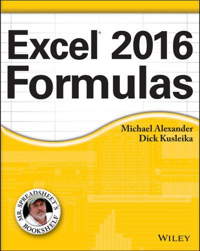 خرید و دانلود نسخه کامل کتاب Excel 2016 formulas