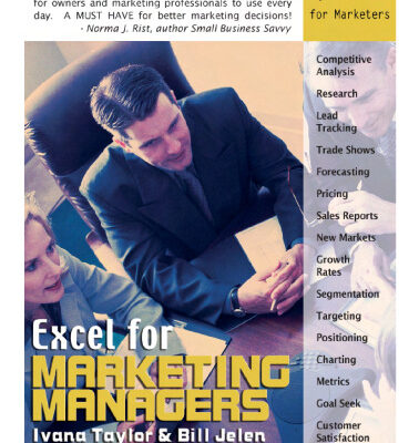 خرید و دانلود نسخه کامل کتاب Excel for Marketing Managers