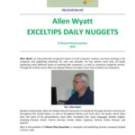 خرید و دانلود نسخه کامل کتاب Exceltips Daily Nuggets