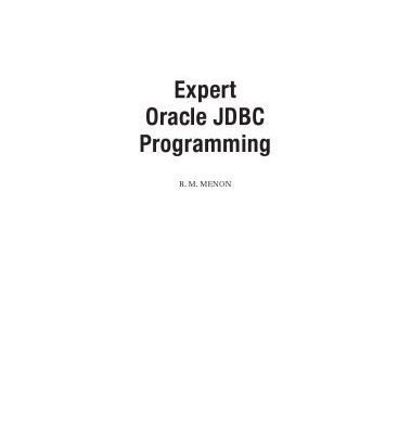 خرید و دانلود نسخه کامل کتاب Expert Oracle JDBC Programming: High Performance Applications with Oracle 10g