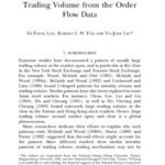 خرید و دانلود نسخه کامل کتاب Explaining Intraday Pattern Of Trading Volume From The Order Flow Data