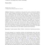 خرید و دانلود نسخه کامل کتاب Exploratory Procedures Employed by Visually Impaired Children During Joint Book Reading