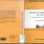 خرید و دانلود نسخه کامل کتاب Exposés de séminaires