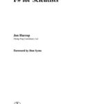 خرید و دانلود نسخه کامل کتاب F# for scientists