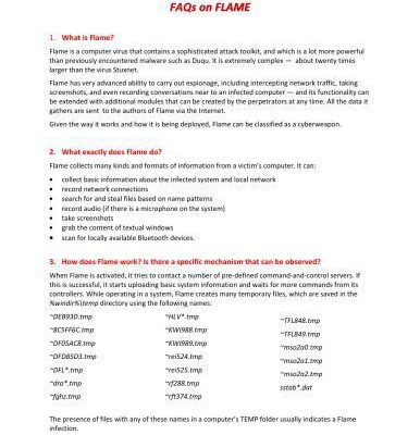 خرید و دانلود نسخه کامل کتاب FAQs on FLAME