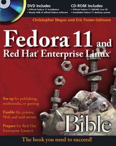 خرید و دانلود نسخه کامل کتاب Fedora 11 and Red Hat Enterprise Linux Bible_686d3393bd9f8.jpeg خرید و دانلود نسخه کامل کتاب Fedora 11 and Red Hat Enterprise Linux Bible