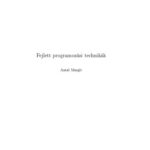 خرید و دانلود نسخه کامل کتاب Fejlett programozási technikák