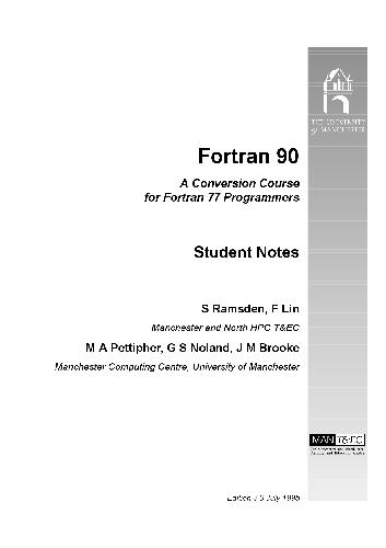 خرید و دانلود نسخه کامل کتاب Fortran 90: a conversion course for Fortran 77 programmers_687a561b1d198.jpeg خرید و دانلود نسخه کامل کتاب Fortran 90: a conversion course for Fortran 77 programmers