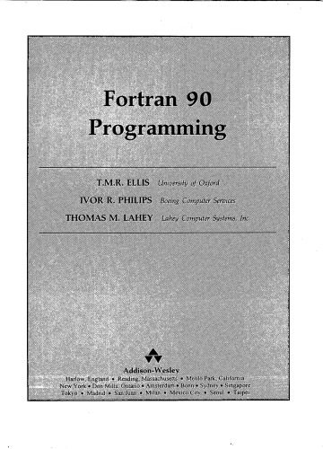 خرید و دانلود نسخه کامل کتاب Fortran 90 programming_687a1da1b0881.jpeg خرید و دانلود نسخه کامل کتاب Fortran 90 programming