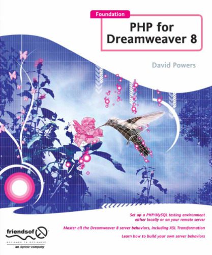 خرید و دانلود نسخه کامل کتاب Foundation PHP for Dreamweaver 8_687a565f5815b.jpeg خرید و دانلود نسخه کامل کتاب Foundation PHP for Dreamweaver 8