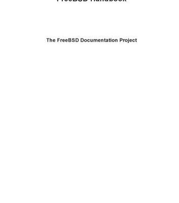 خرید و دانلود نسخه کامل کتاب FreeBSD Handbook (2nd Edition)