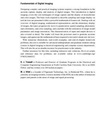 خرید و دانلود نسخه کامل کتاب Fundamentals of Digital Imaging