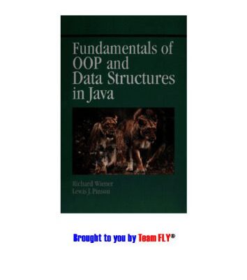 خرید و دانلود نسخه کامل کتاب Fundamentals of OOP and data structures in Java