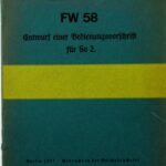 خرید و دانلود نسخه کامل کتاب Fw 58Entwurf einer Bedienvorschrift f#252;r So 2