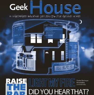 خرید و دانلود نسخه کامل کتاب Geek House: 10 Hardware Hacking Projects for around Home