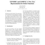 خرید و دانلود نسخه کامل کتاب GENERIC and GIMPLE: A New Tree Representation for Entire Functions