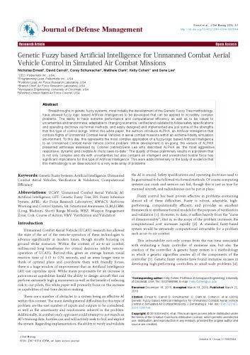 خرید و دانلود نسخه کامل کتاب genetic fuzzy based artificial intelligence for unmanned combat aerialvehicle control in simulated-air combat missions_686ad37eafa35.jpeg خرید و دانلود نسخه کامل کتاب genetic fuzzy based artificial intelligence for unmanned combat aerialvehicle control in simulated-air combat missions