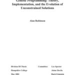 خرید و دانلود نسخه کامل کتاب Genetic Programming: Theory, Implementation, and the Evolution of Unconstrained Solutions