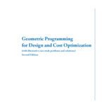 خرید و دانلود نسخه کامل کتاب Geometric programming for design and cost optimization