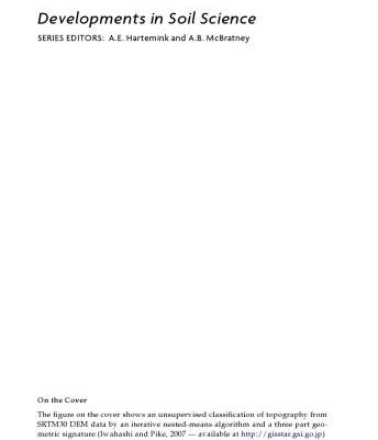 خرید و دانلود نسخه کامل کتاب Geomorphometry: Concepts, Software, Applications