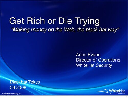 خرید و دانلود نسخه کامل کتاب Get Rich or Die Trying – “Making money on the Web, the black hat way”_6867e82b36e61.jpeg خرید و دانلود نسخه کامل کتاب Get Rich or Die Trying – “Making money on the Web, the black hat way”