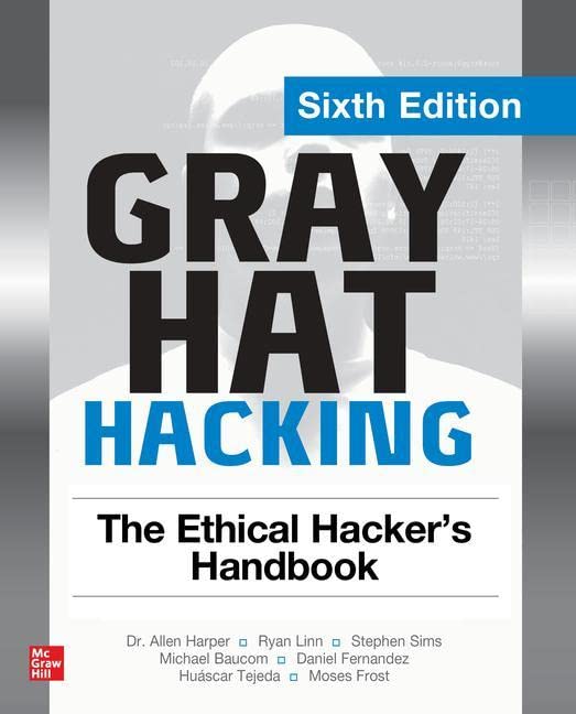 خرید و دانلود نسخه کامل کتاب Gray Hat Hacking: The Ethical Hacker’s Handbook_6867ffb44c73e.jpeg خرید و دانلود نسخه کامل کتاب Gray Hat Hacking: The Ethical Hacker’s Handbook