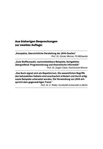 خرید و دانلود نسخه کامل کتاب Grundkurs Algorithmen und Datenstrukturen in JAVA: Eine Einführung in die praktische Informatik_687a1c77d33d2.jpeg خرید و دانلود نسخه کامل کتاب Grundkurs Algorithmen und Datenstrukturen in JAVA: Eine Einführung in die praktische Informatik