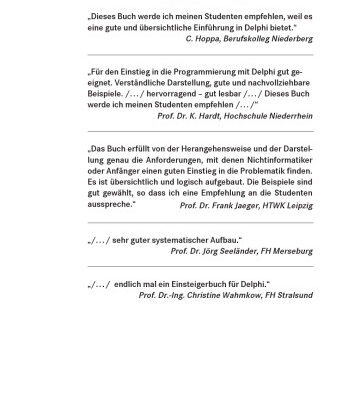 خرید و دانلود نسخه کامل کتاب Grundkurs Programmieren mit Delphi : systematisch programmieren lernen mit interaktiv gestalteten Beispielen ; inklusive Pascal-Programmierung, OOP, Grafikprogrammierung