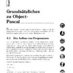 خرید و دانلود نسخه کامل کتاب Grundsätzliches zu Object-Pascal